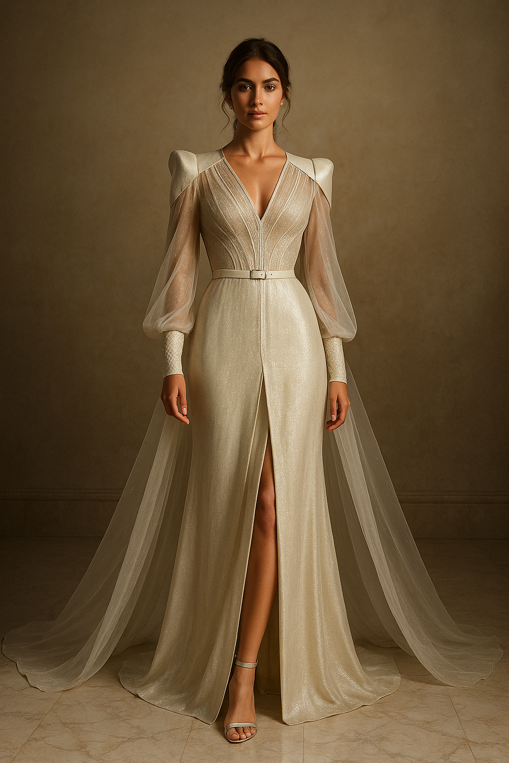 Sorayael — Robe du soir lumière souveraine